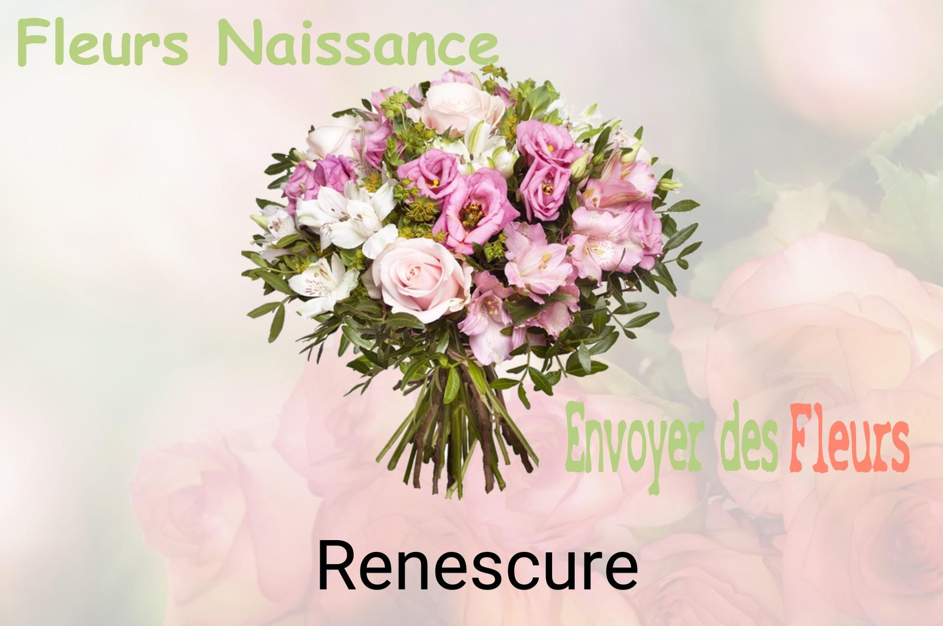Bouquet de fleurs de naissance livré à Renescure